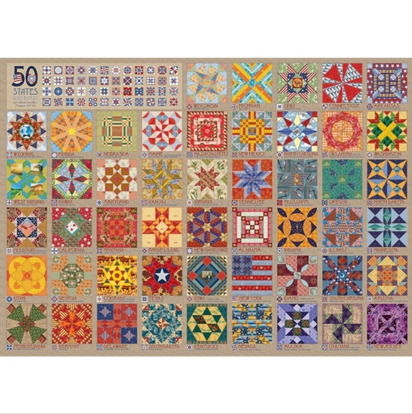 New! Cobble Hill Quilt Puzzle - Picture 2 of 4